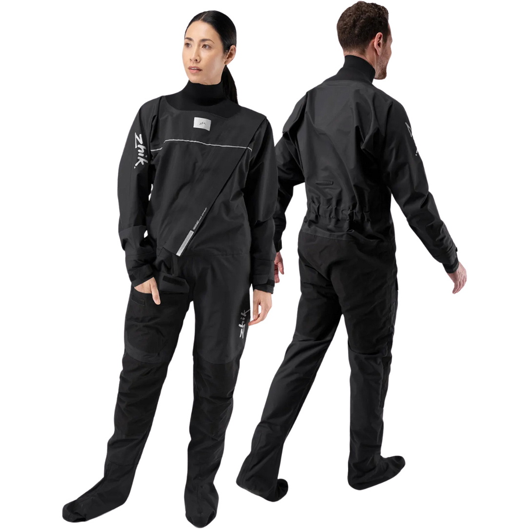 2026 Zhik Unisex Front Zip Performance Drysuit DST-0270-U-BLK - Black